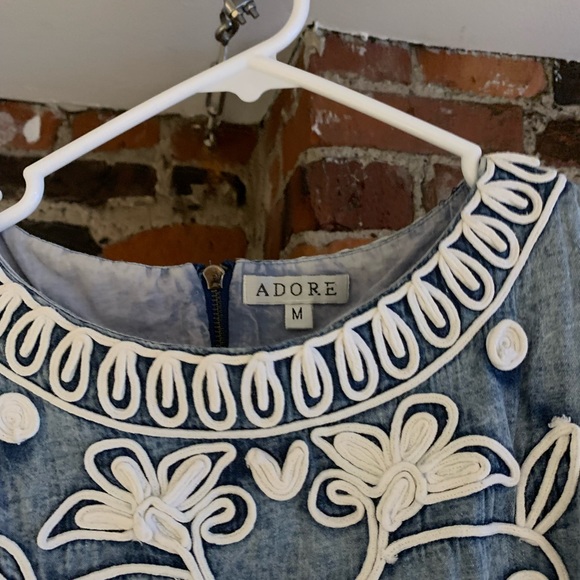 Adore Denim Dress - Picture 2 of 7